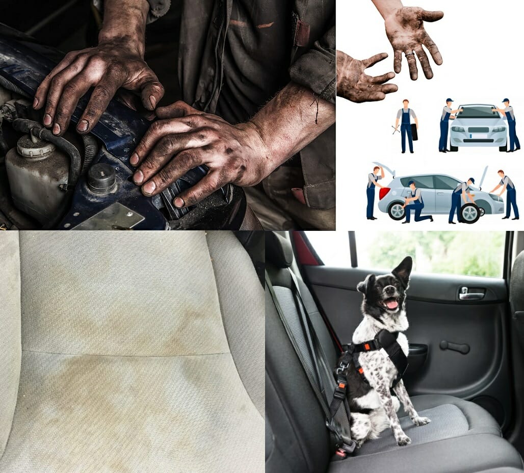 Protectie auto matlasata pentru bancheta din spate, universala, impermeabila, lavabila, gri 5079