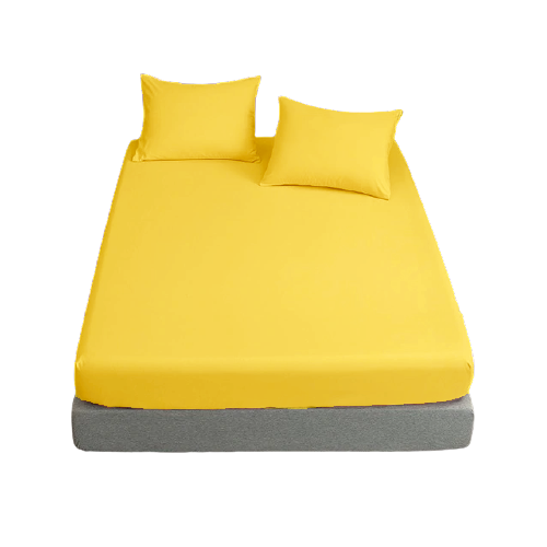 Fata de perna, bumbac natural 100% galben pal - 1 bucata