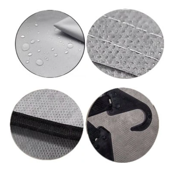 Husa parbriz, geamuri si plafon, universala, cu protectie UV, impermeabila, antiinghet, asigura protectie la praf, murdarie, zapada, apa, soare, marimea XL 10016 - MetruPatrat.ro