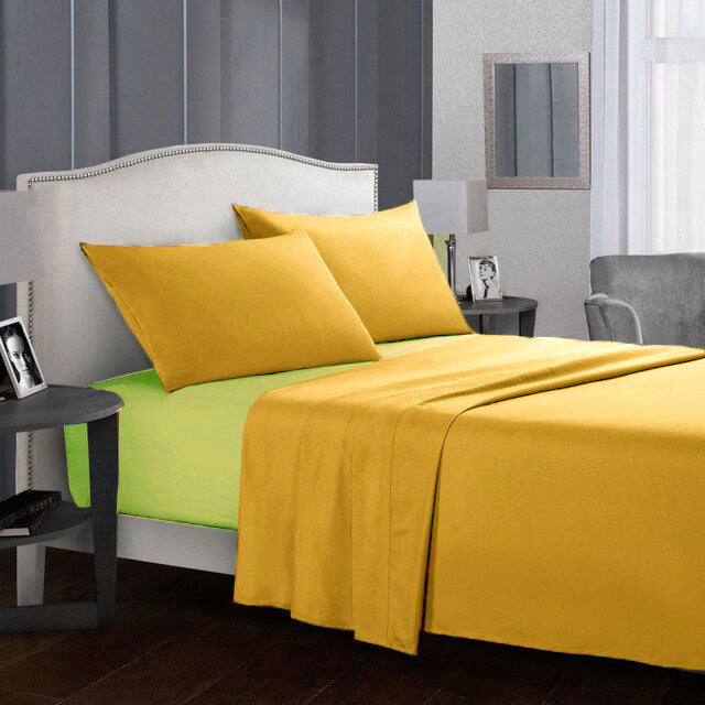 Husa pentru pilota, bumbac natural 100%, galben pal