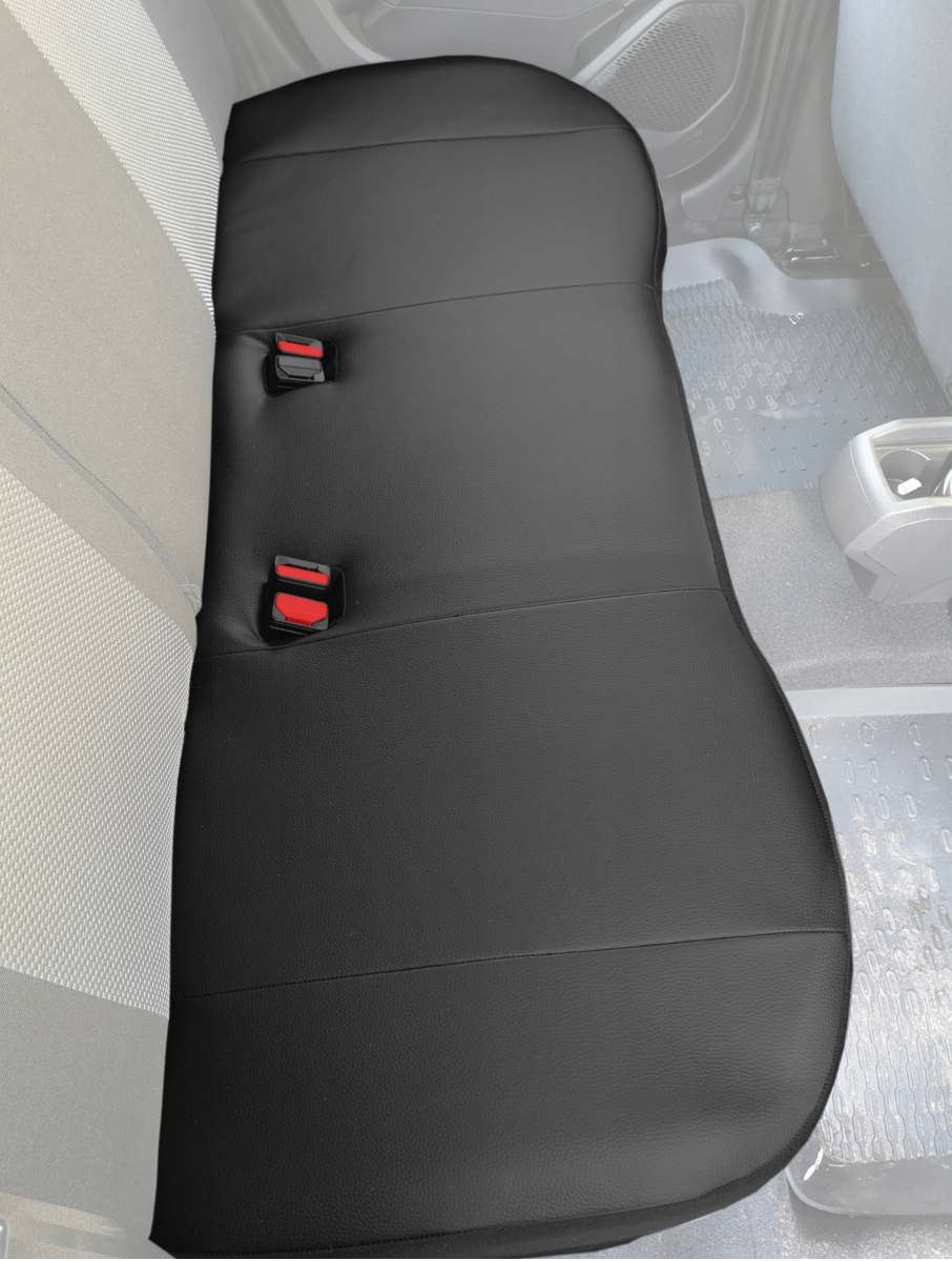 Protectie sezut bancheta Dacia Duster 2010-2018, din piele ecologica, neagra, impermeabila, lavabila, Metru Patrat 5008