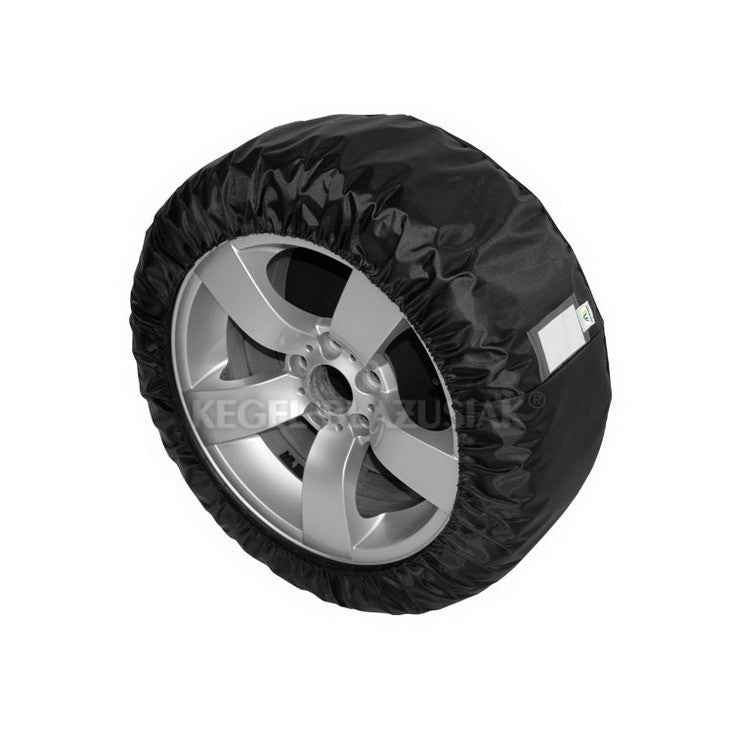 Husa pentru depozitarea anvelopelor , 1 bucata , marime M , pentru cauciucuri de marimea , R13 , R14 , de culoare neagra , cu eticheta 5-3413-206-4010