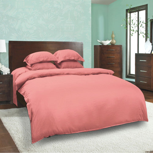 Lenjerie Bumbac Ranforce Lux, Model "Somon Uni"