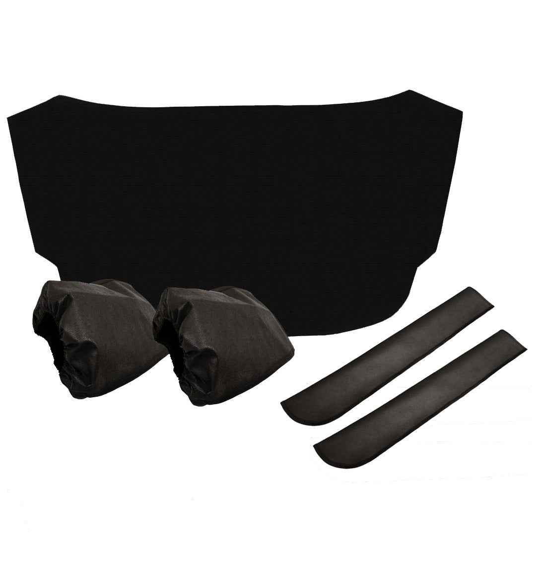 Set 3 protectii auto iarna, pentru auto tip utilitare, husa parbriz 245 x 108 cm, huse oglinzi laterale si huse stergatoare