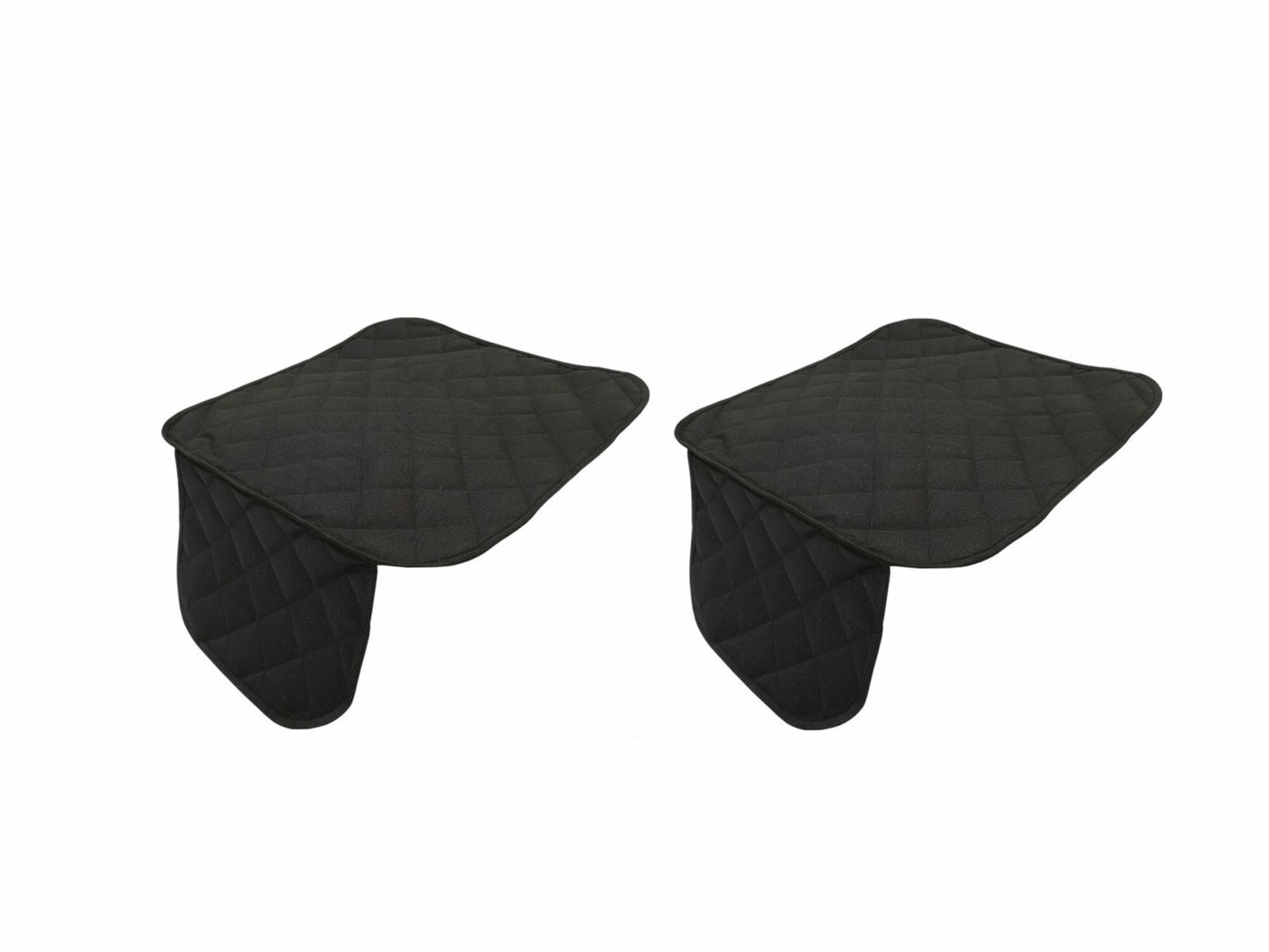 Set 2 protectii auto matlasate, pentru sezut scaun sau bancheta, universale, negru, Metru Patrat - MetruPatrat.ro