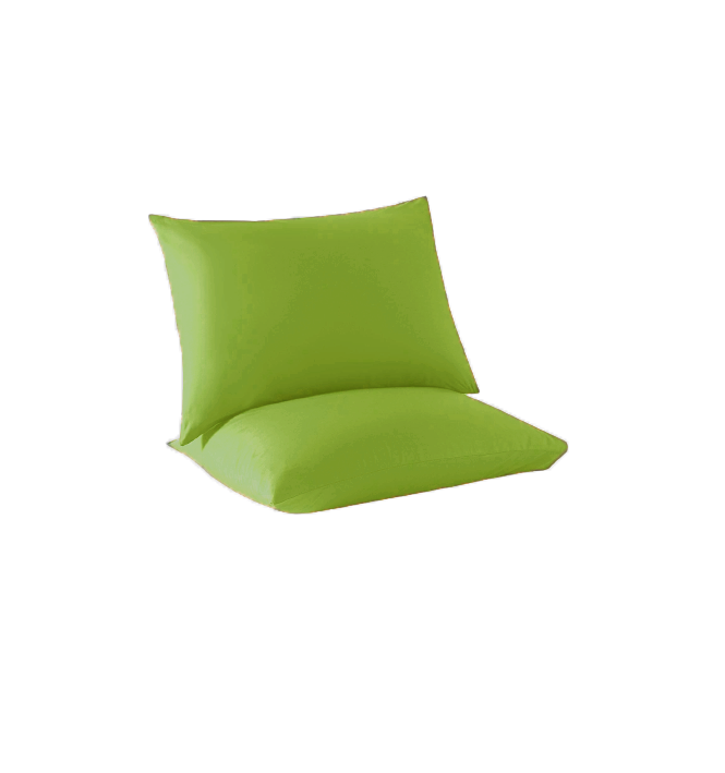 Fata de perna, bumbac natural 100% verde mat - 1 bucata - MetruPatrat.ro