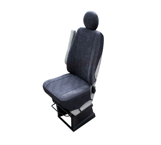 Husa micorbuz pentru scaunul soferului, pentru masinile de tip van, utilitara, microbuz, din material textil durabil, marimea M, prevazuta cu nembrana interioara impermeabila 30111