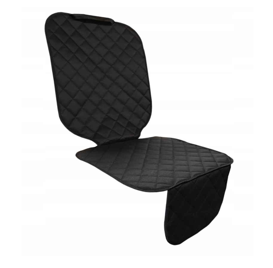 Set 2 protectii auto, scoica bebe, pentru scaune fata sau bancheta spate, matlasate, lavabile, model universal, negre - MetruPatrat.ro