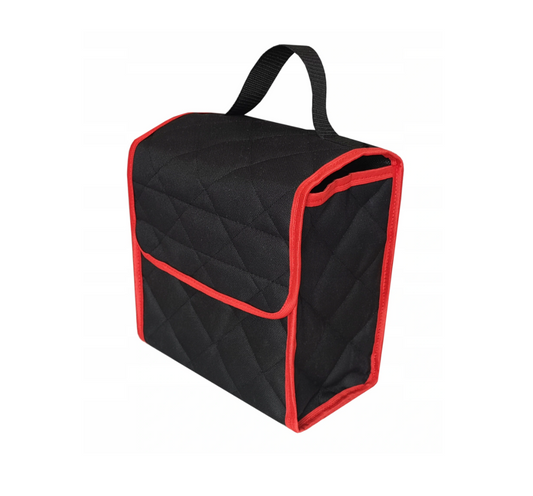 Organizator auto universal pentru portbagaj, prevazut cu banda arici pentru fixare usoara, marimea S