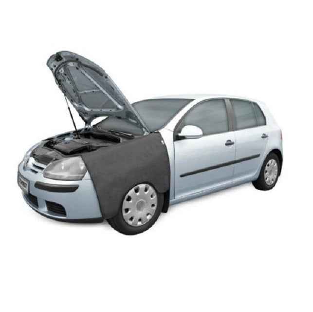 Set 2 protectii mecanici auto, protectie frontala textil + protectie laterala textil 10036 + 10032