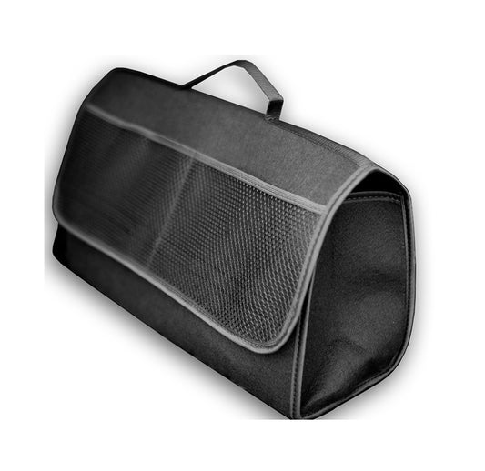 Organizator auto universal, cu buzunar lateral si banda velcro, pok