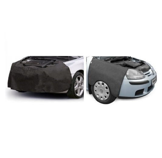 Set 2 protectii mecanici auto, protectie frontala textil + protectie laterala textil 10036 + 10032