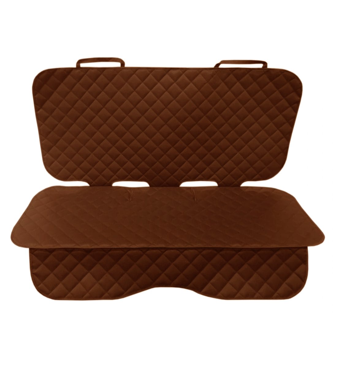 Set 3 protectii auto, matlasate,universale, maro, lavabile, impermeabile, protectie bancheta , protectie scaun fata si protectie spatar scaun, Metru Patrat