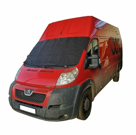 Husa parbriz antiinghet, impermeabila, pentru masini mari, utilitare, tip microbuz, monovolum, impotriva zapezii si a mizeriei, dimensiuni 245 cm x 175 cm