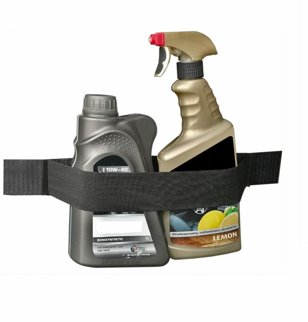 Banda organizatoare cu prindere velcro, pentru portbagaj, 40 cm, Metru Patrat