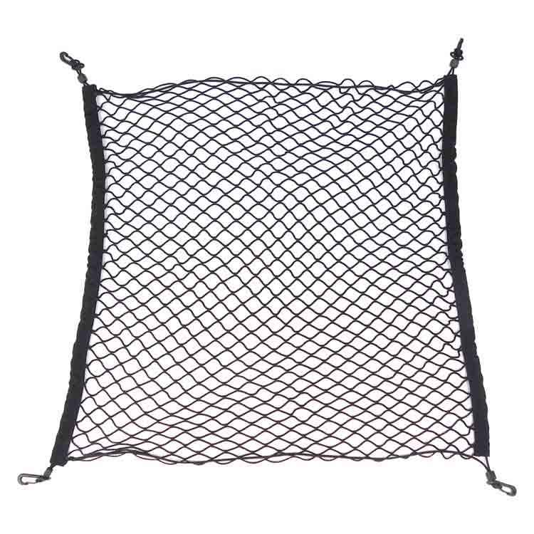 Plasa elastica pentru fixarea bagajelor in portbagaj , de culoare neagra , cu dimensiunile 75 x 85 cm 934510