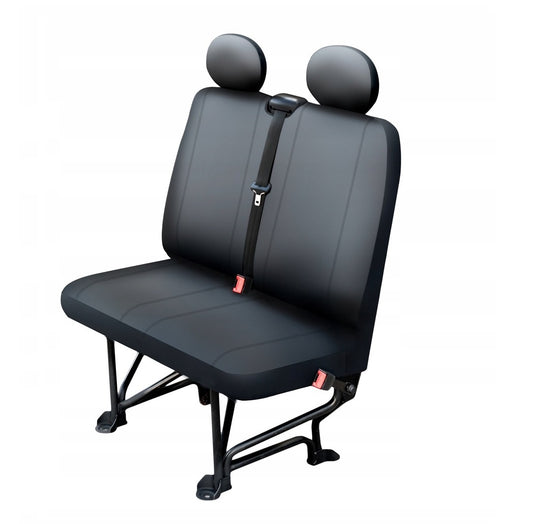 Husa microbuz pentru scaunele pasagerilor, din piele ecologica premium, dedicate masinilor de tip VAN, micorbus, utilitare, marimea L 30202