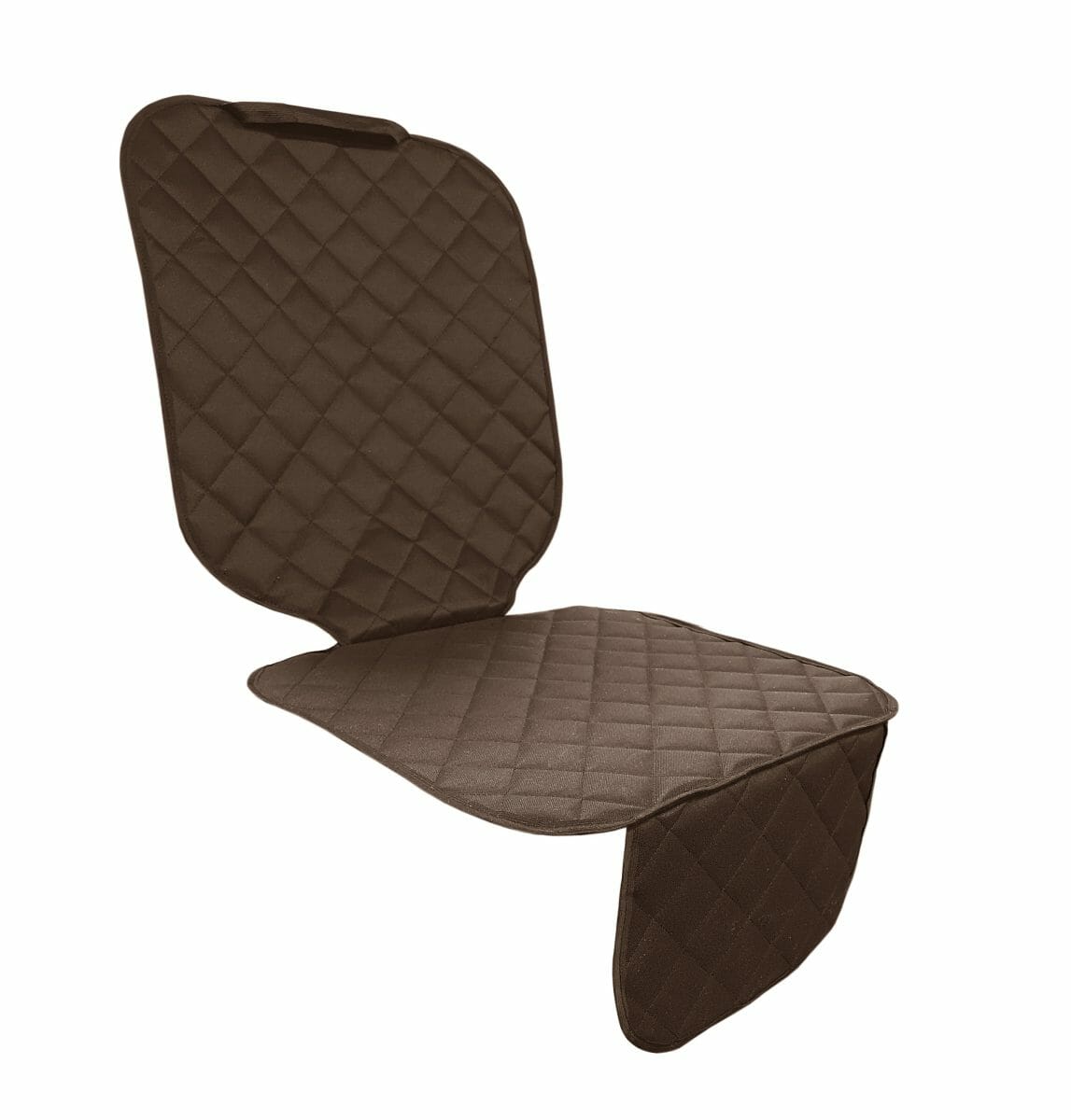 Set 2 protectii auto matlasate, universale, lavabile, maro, protectie scaun sau bancheta si protectie spatar scaun, Metru Patrat - MetruPatrat.ro