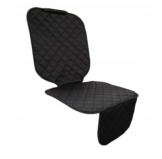 Protectie auto matlasata neagra, pentru scaun copii, scoica bebe, impermeabila, lavabila
