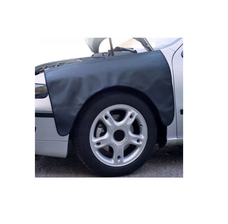 Husa protectie pentru mecanici si service auto aripa fata din piele ecologica Premium, universala, cu banda magnetica, protejeaza impotriva petelor de ulei, vaselina, mizeriei si a zgarieturilor 10033 - MetruPatrat.ro