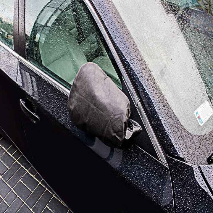 Set 2 protectii auto iarna, pentru autoturisme, universale, husa parbriz 188x99 cm si huse oglinzi laterale
