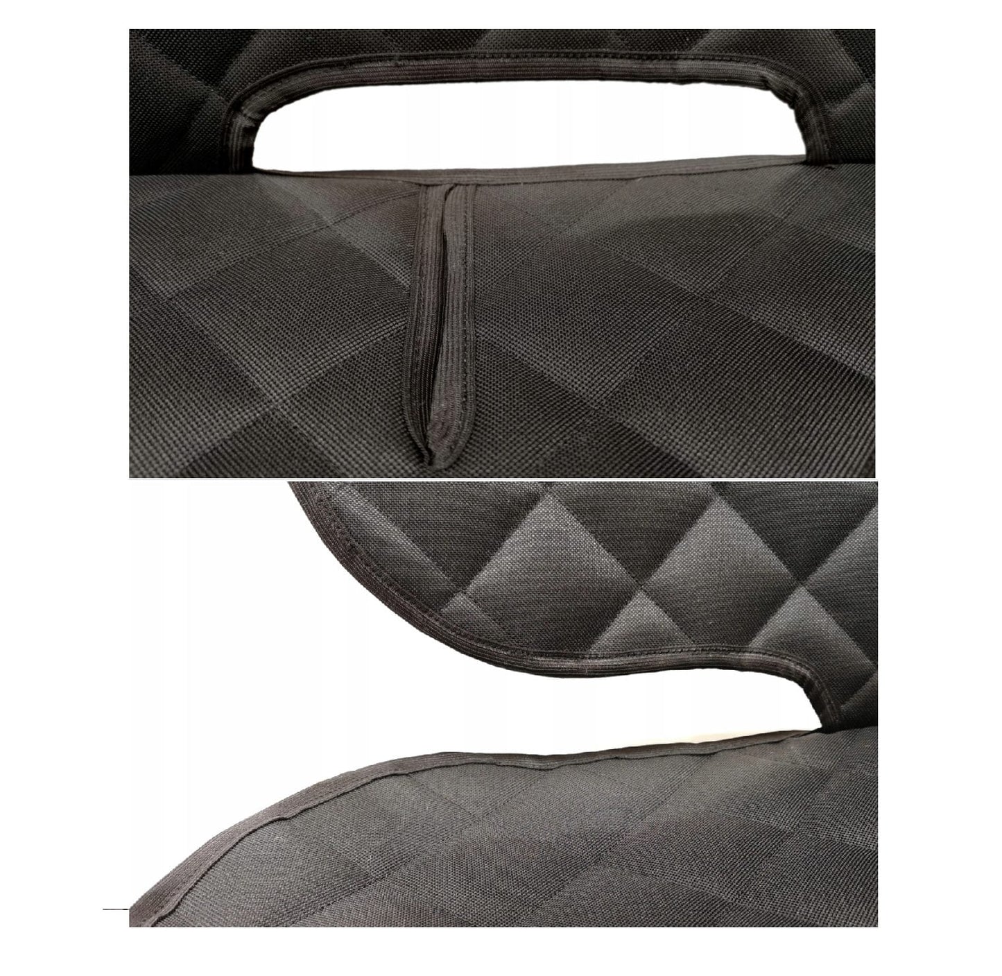 Set 3 protectii auto, matlasate, universale, negre, lavabile, impermeabile, protectie bancheta si 2 protectii scaune fata, Metru Patrat - MetruPatrat.ro