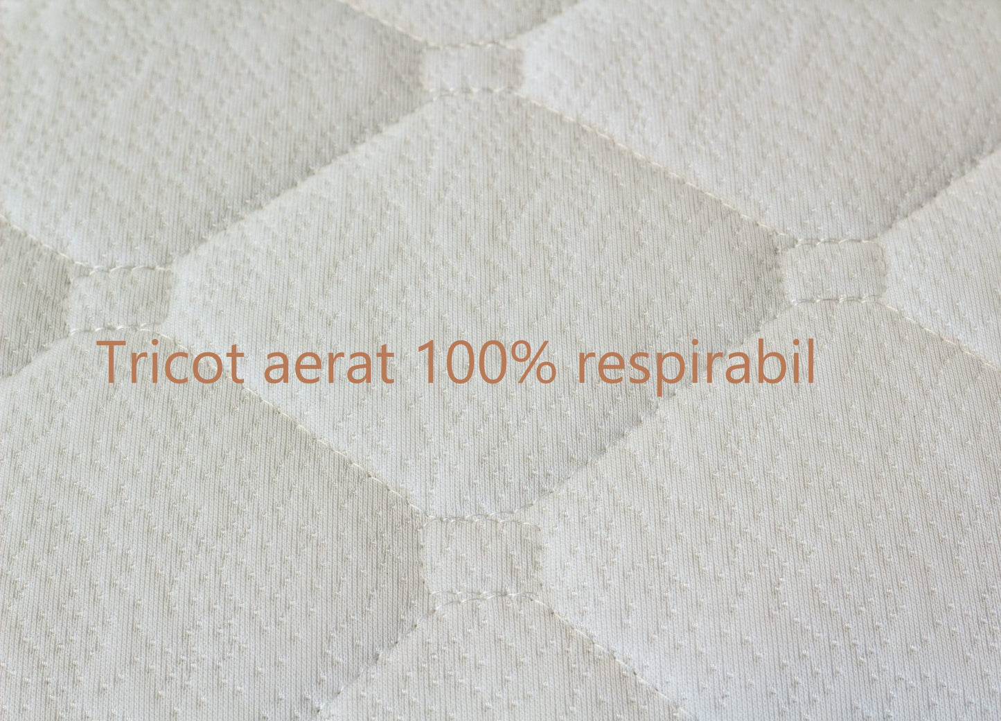 Husa cu fermoar pentru saltea, material alb matlasat certificat OEKO-TEX® STANDARD 100, Lavabila, Detasabila, Metru Patrat - MetruPatrat.ro