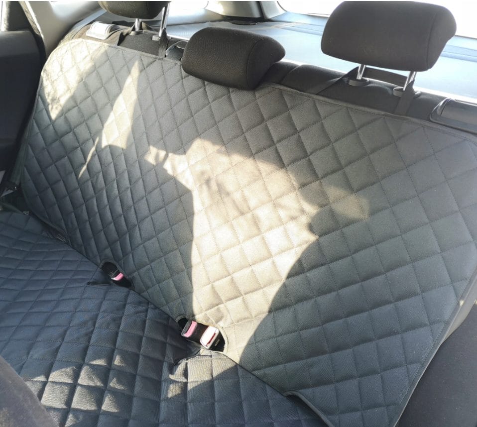 Set 3 protectii auto, matlasate,universale, gri, lavabile, impermeabile, protectie bancheta si 2 protectii scaune fata, Metru Patrat