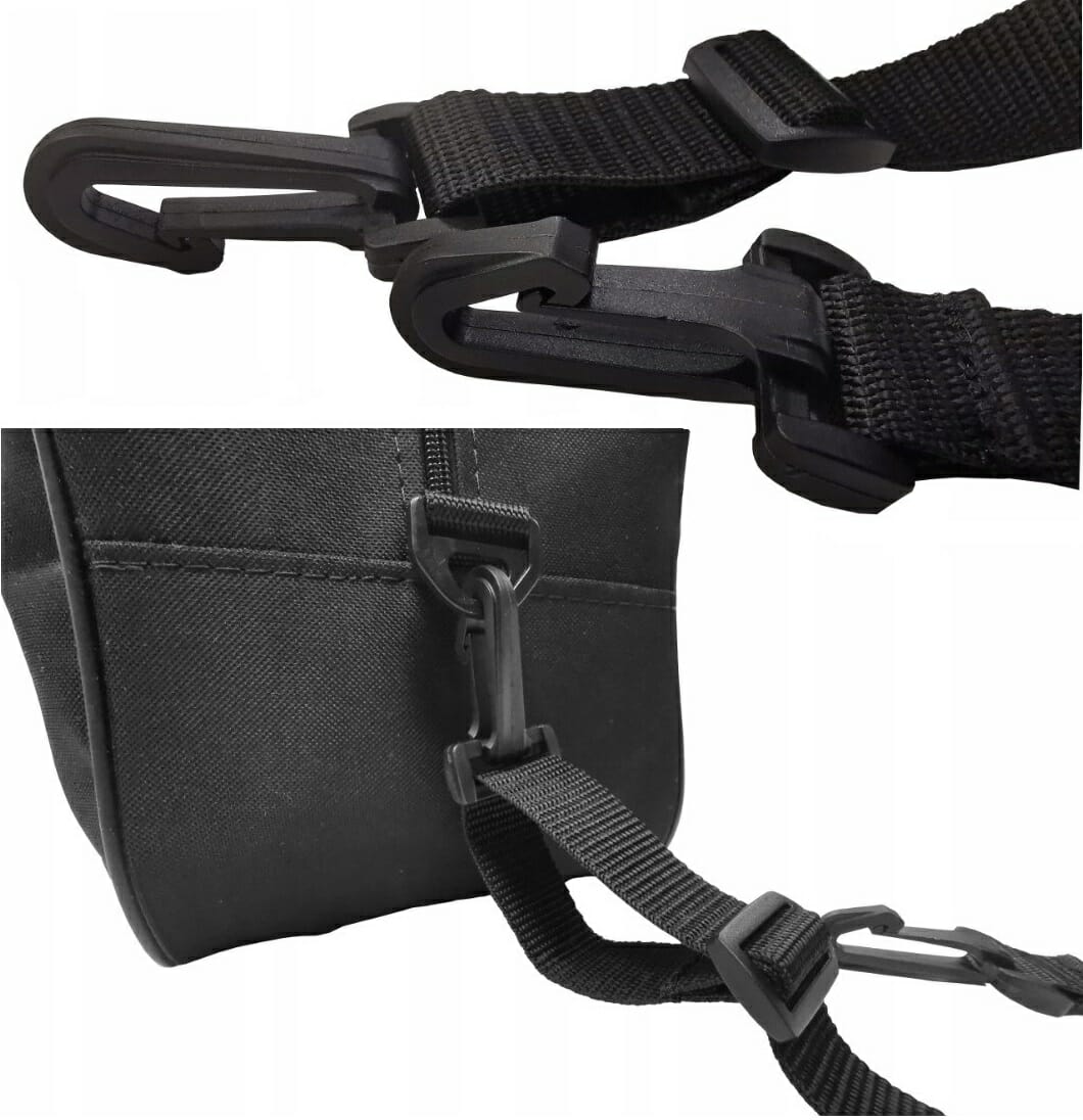 Geanta city break & sport, bagaj de mana avion Wizz Air, Ryanair, 40x20x25, matlasata, neagra, Metru Patrat 5087