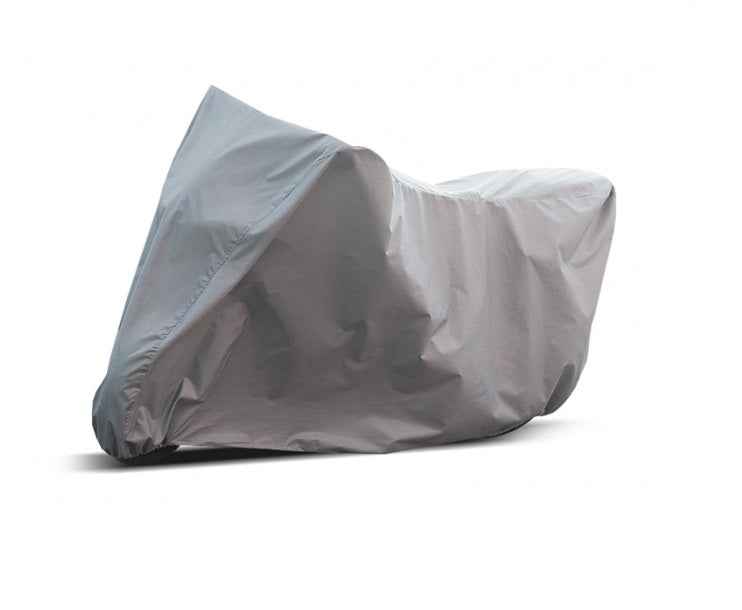 Husa moto, pentru motociclete fara portbagaj atasat , impermeabila , protectie pentru soare , ploaie , zapada , vant , praf , marimea L 10090