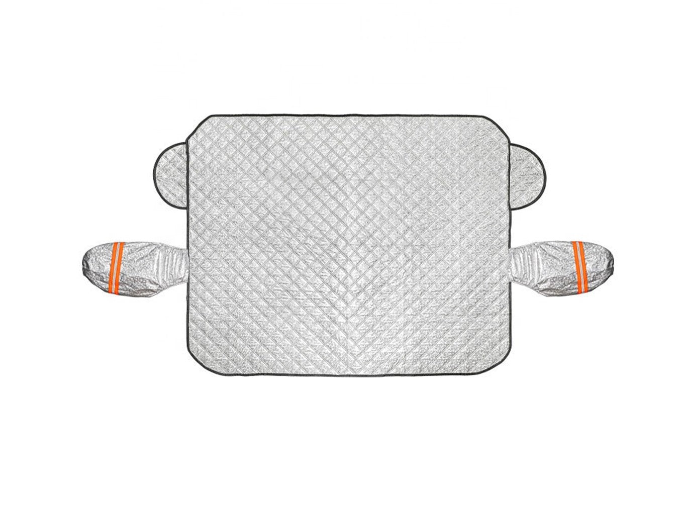 Protectie Iarna pentru parbriz si oglinzi laterale, matlasata, Anti-Inghet, Iarna-Vara, 145x178 cm, fixare cu magneti in partea de jos si prindere cu usile laterale, Metru Patrat - MetruPatrat.ro