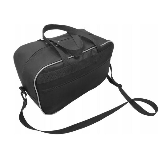 Geanta city break & sport, bagaj de mana avion Wizz Air, Ryanair, 40x20x25, negru - gri, Metru Patrat 5100