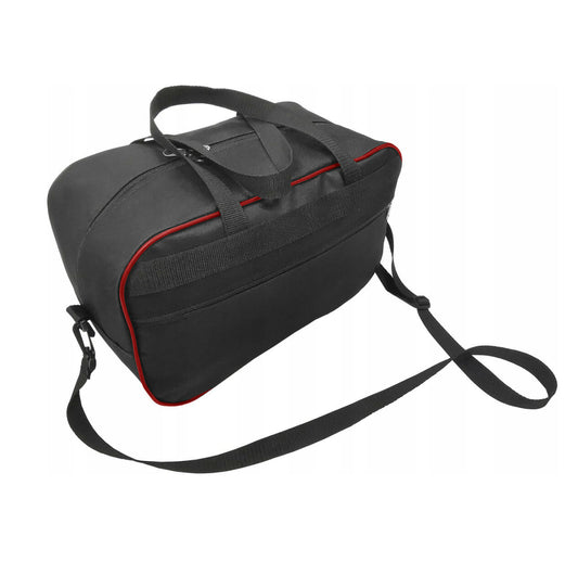 Geanta city break & sport, bagaj de mana avion Wizz Air, Ryanair, 40x20x25, negru - rosu, Metru Patrat 5099