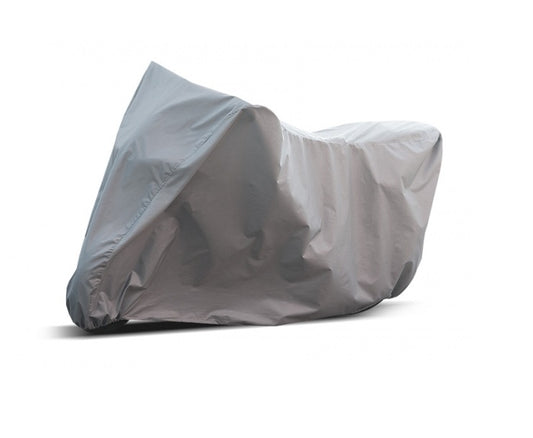 Husa moto, pentru motociclete fara portbagaj atasat , impermeabila , protectie pentru soare , ploaie , zapada , vant , praf , marimea XL 10091