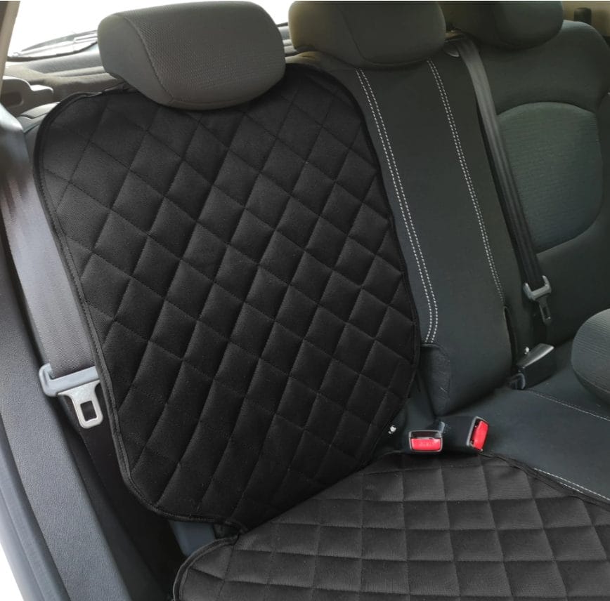Set 3 protectii auto, matlasate, universale, negre, lavabile, impermeabile, protectie bancheta si 2 protectii scaune fata, Metru Patrat - MetruPatrat.ro