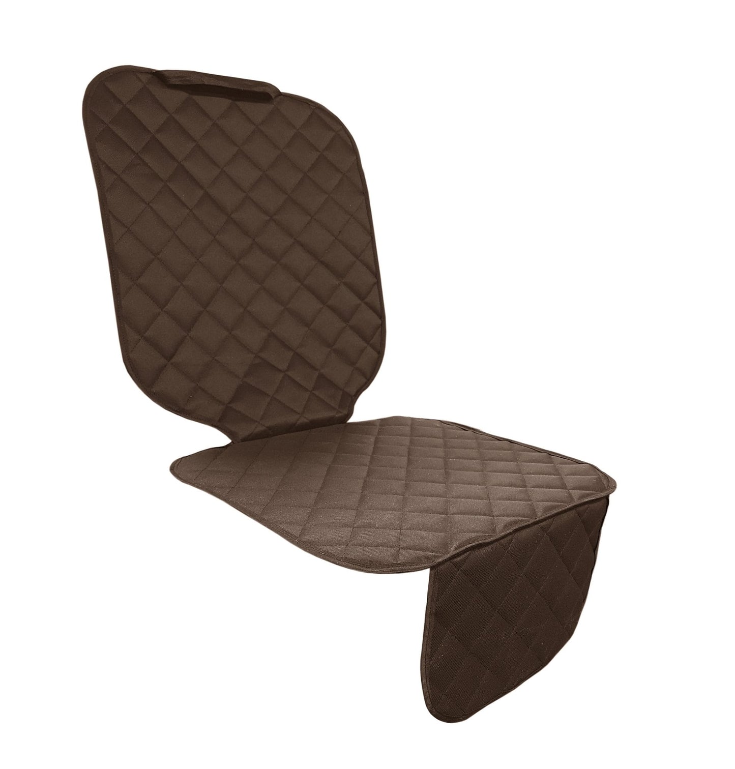 Set 3 protectii auto, matlasate,universale, maro, lavabile, impermeabile, protectie bancheta , protectie scaun fata si protectie spatar scaun, Metru Patrat