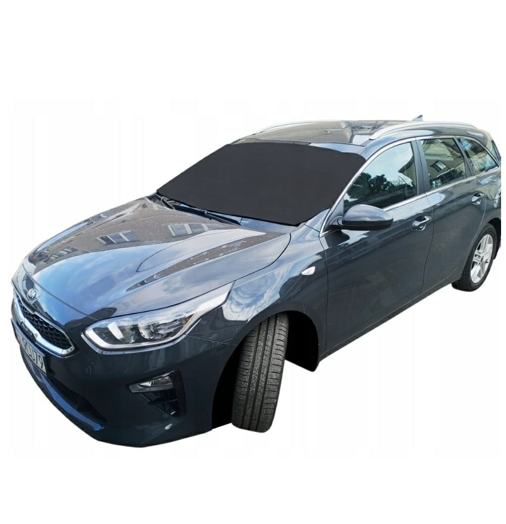 Set 2 protectii auto iarna, pentru autoturisme, universale, husa parbriz 200 x 90 cm si huse stergatoare