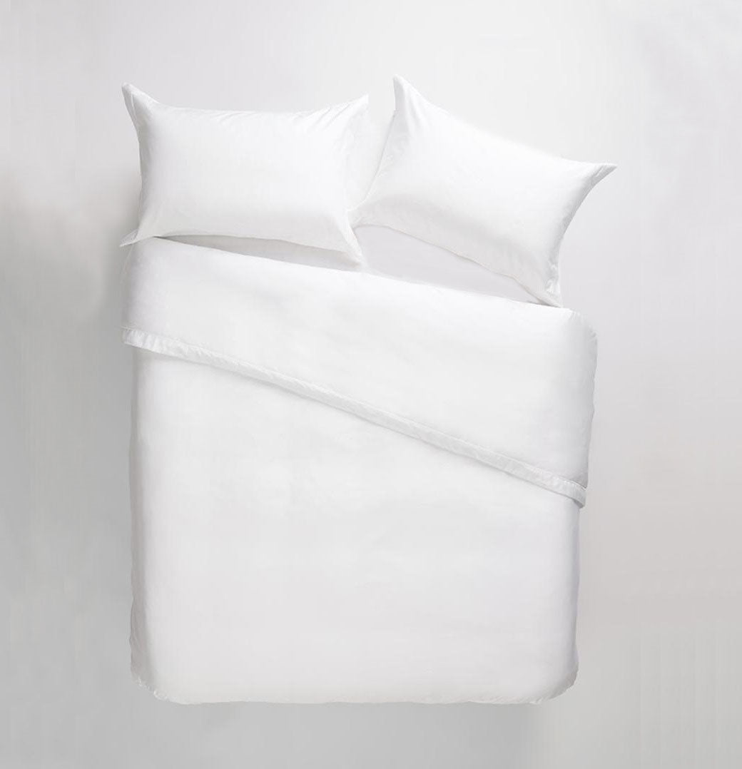 Fata de perna, bumbac natural 100% alb - 1 bucata