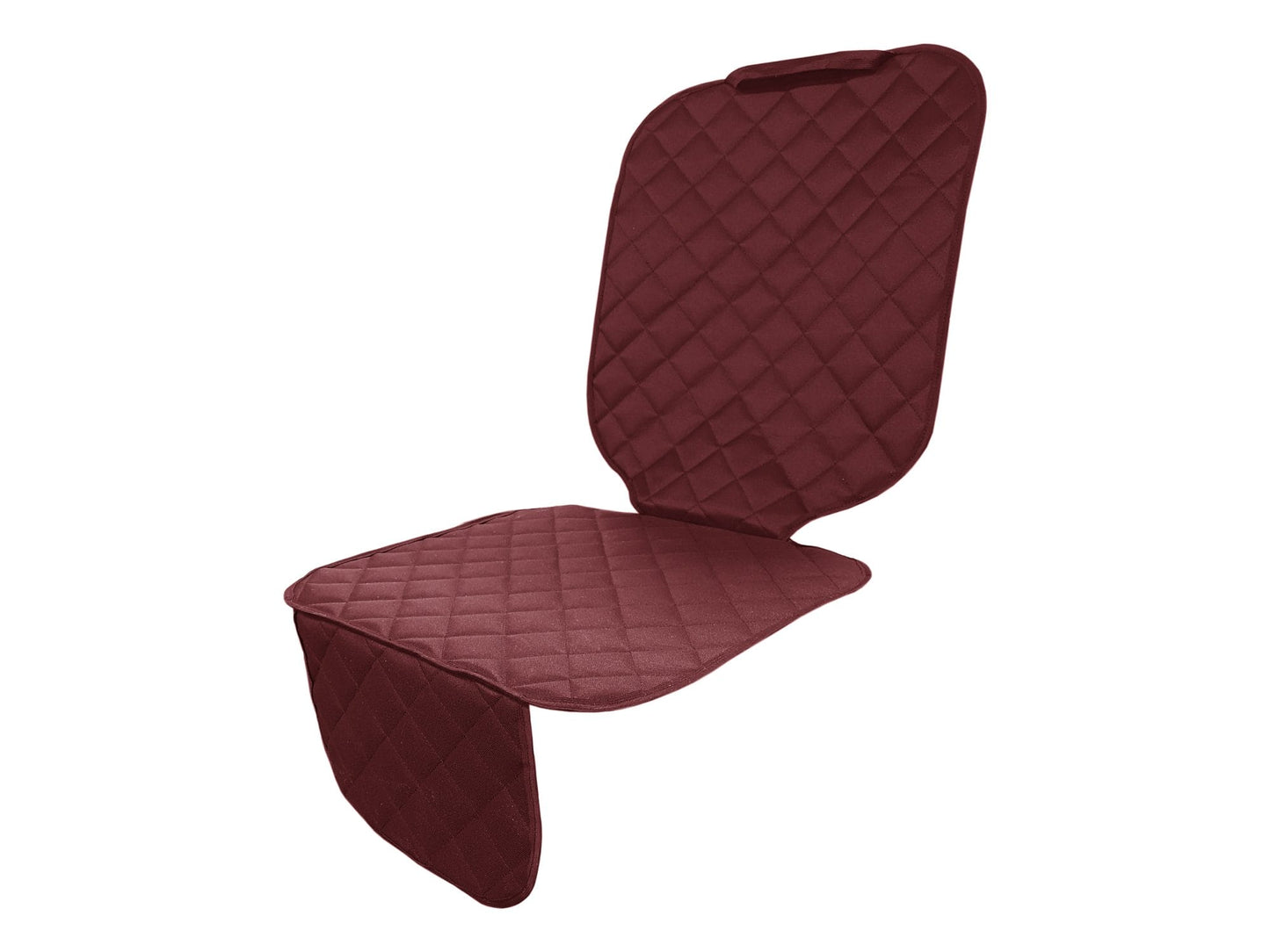 Set 2 protectii auto matlasate, universale, pentru scaun auto, scaun copii, scoica bebe, impermeabile, lavabile, grena, Metru Patrat - MetruPatrat.ro