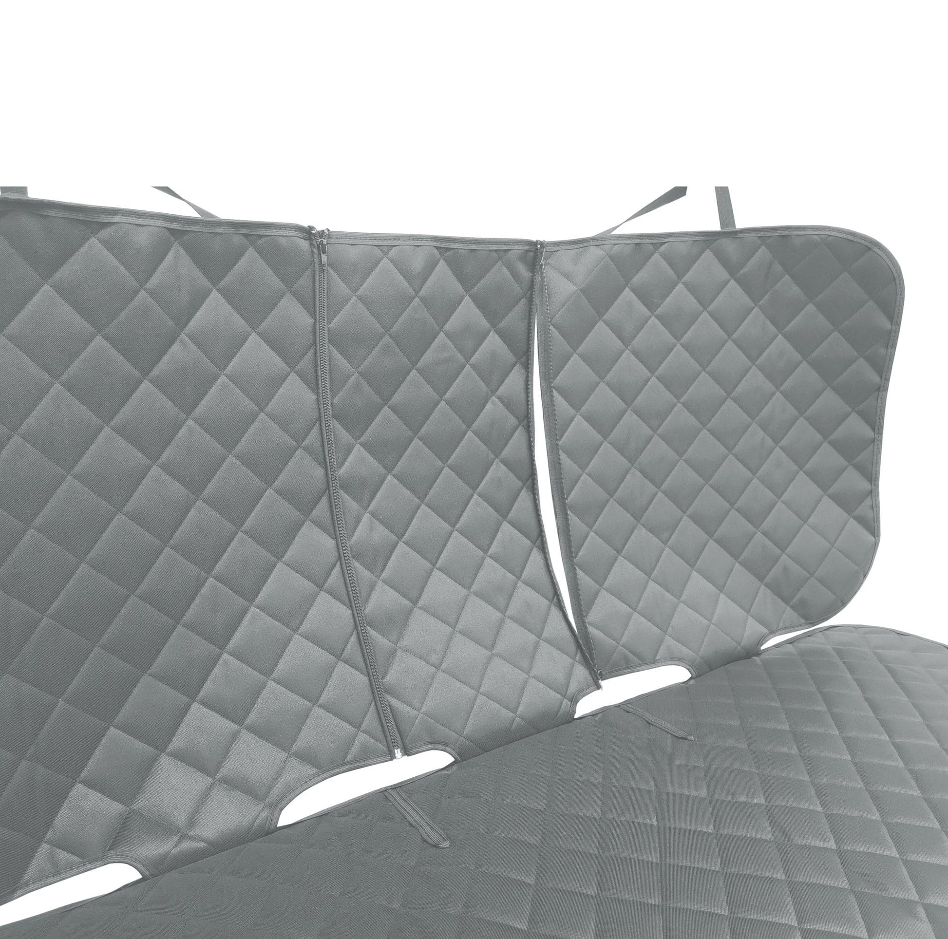 Set 3 protectii auto, matlasate,universale, gri, lavabile, impermeabile, decupare cotiera  ,scoica bebe si spatar scaun fata, Metru Patrat - MetruPatrat.ro