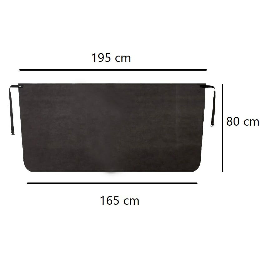 Husa parbriz antiinghet, pentru autoturisme, universala, impermeabila, prindere si fixare cu clema, dimensiuni 195 cm x 80 cm - MetruPatrat.ro