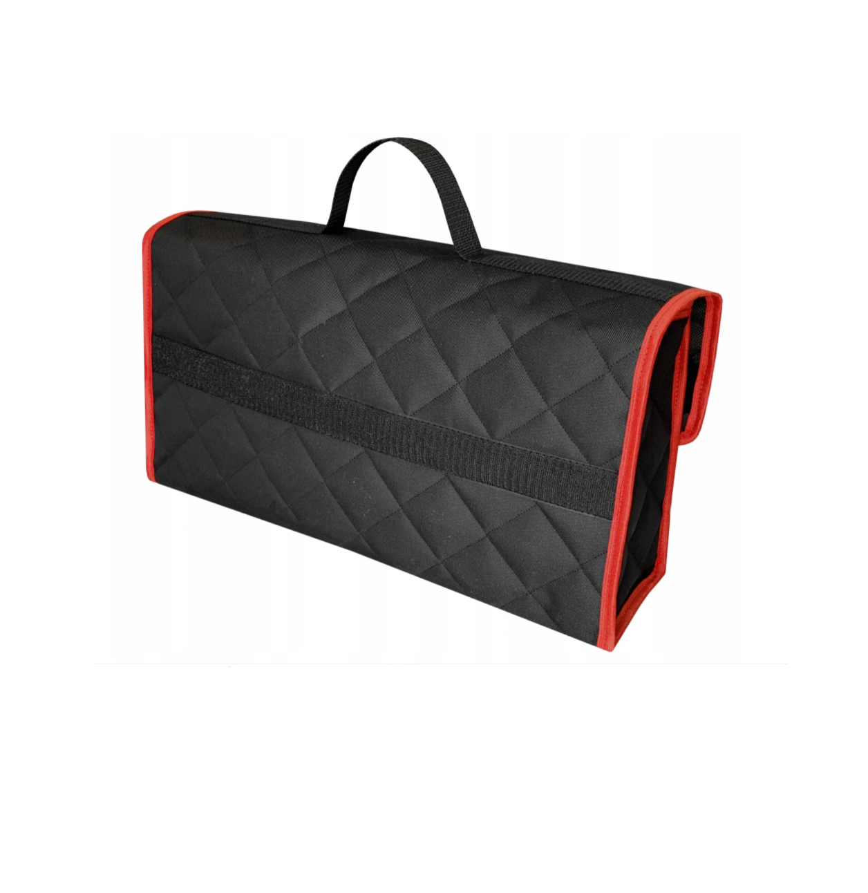 Organizator auto universal pentru portbagaj, prevazut cu banda arici pentru fixare usoara, marimea L