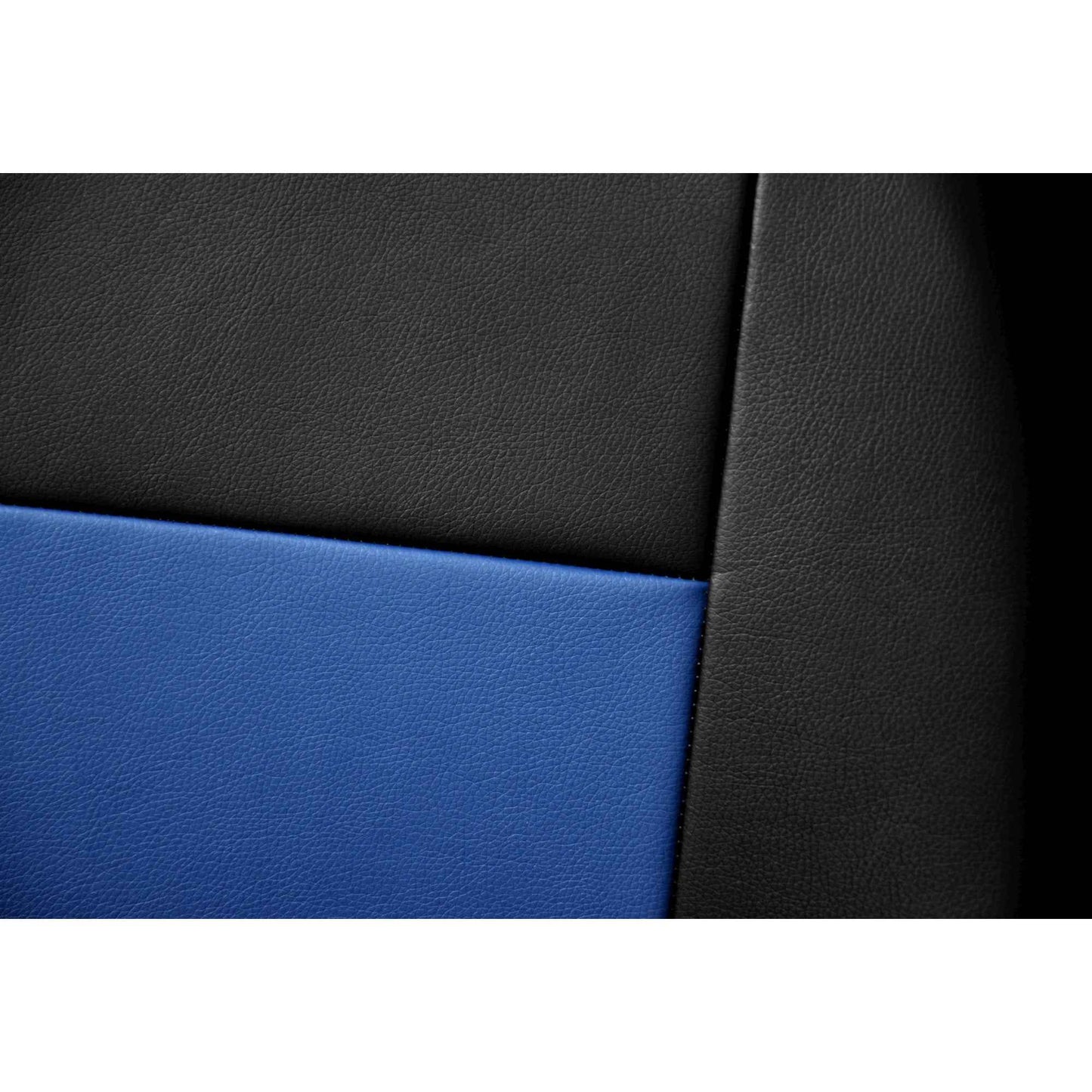 Set huse auto universale , 9 bucati , din gama comfort , eleganta si siguranta , de culoare neagra cu albastru , 3 mm spuma AH191B