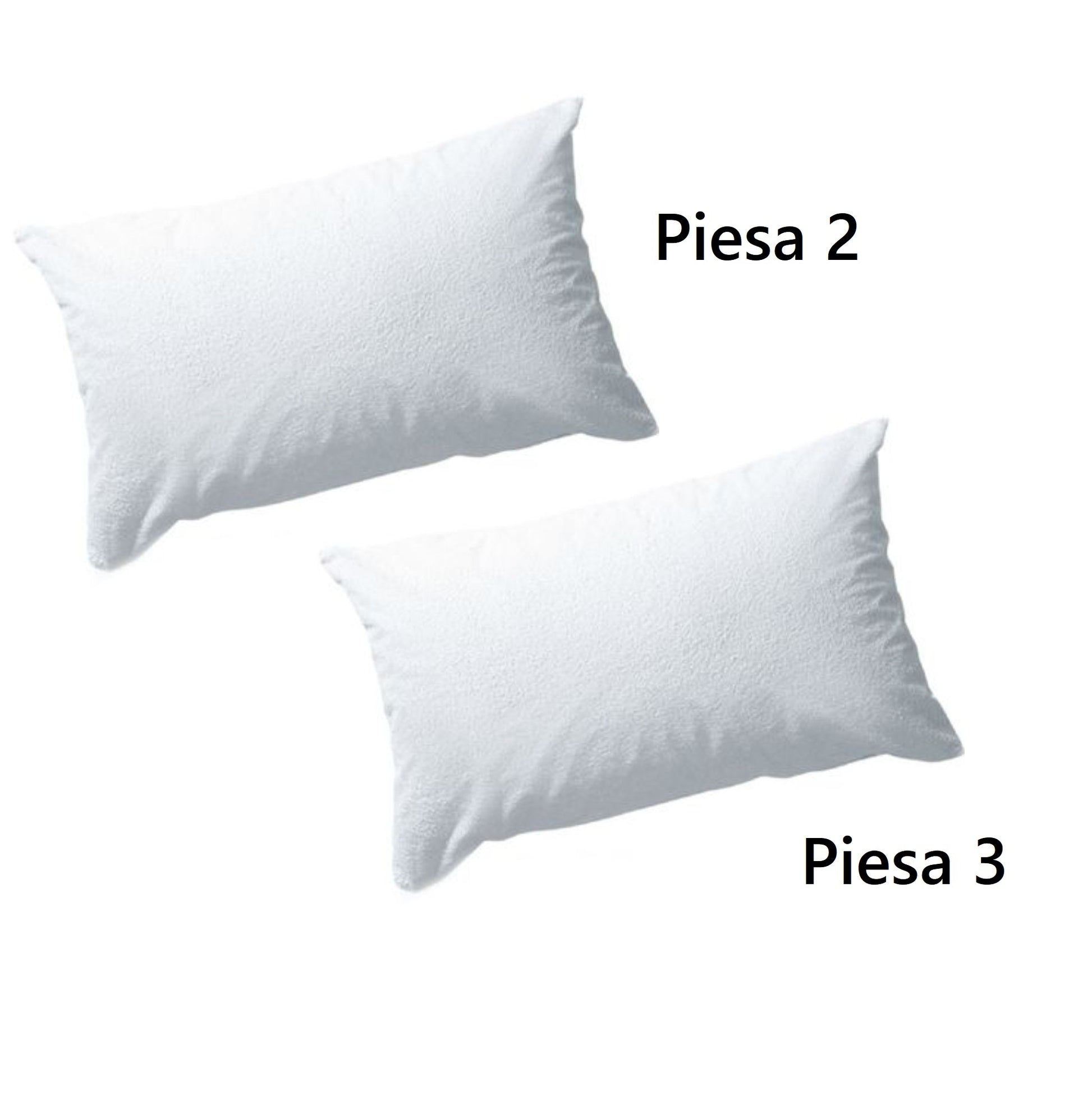 Set 3 piese impermeabile, compus din husa impermeabila cu fermoar + 2 huse impermeabile pentru perna - MetruPatrat.ro