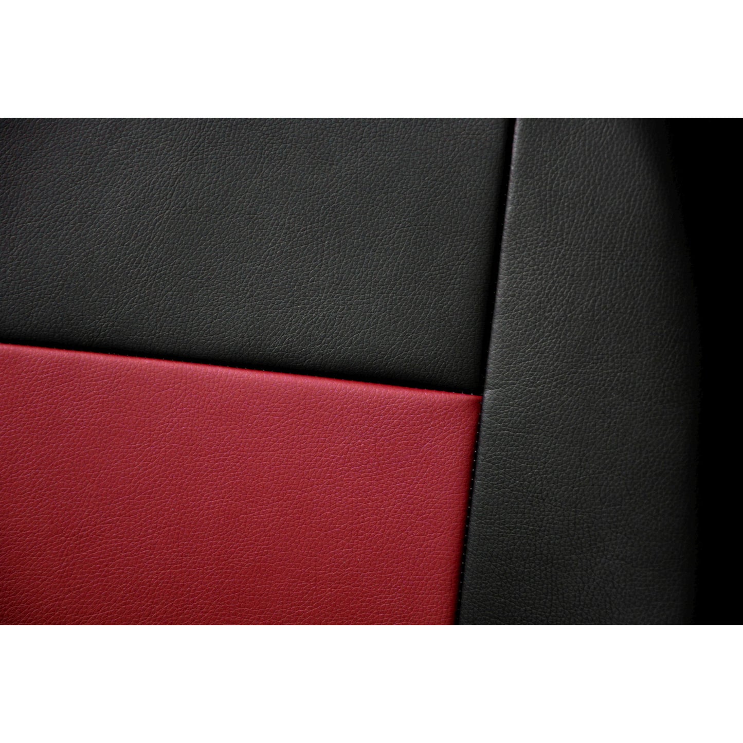 Set huse auto universale , 9 bucati , din gama comfort , eleganta si siguranta , de culoare neagra cu rosu , 3 mm spuma AH191R