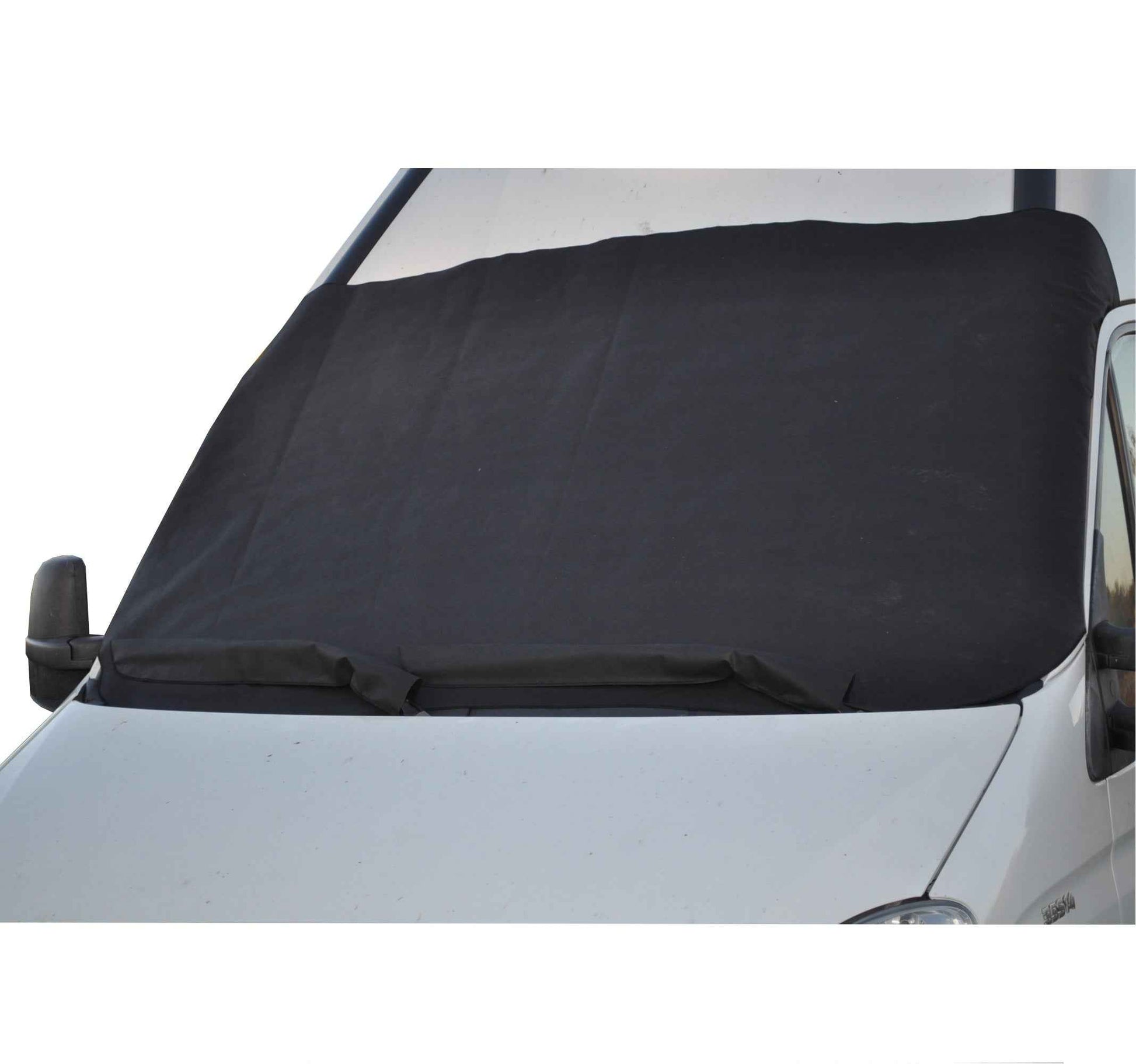 Set 2 protectii auto iarna, pentru auto tip utilitare, husa parbriz 245 x 108 cm si huse stergatoare