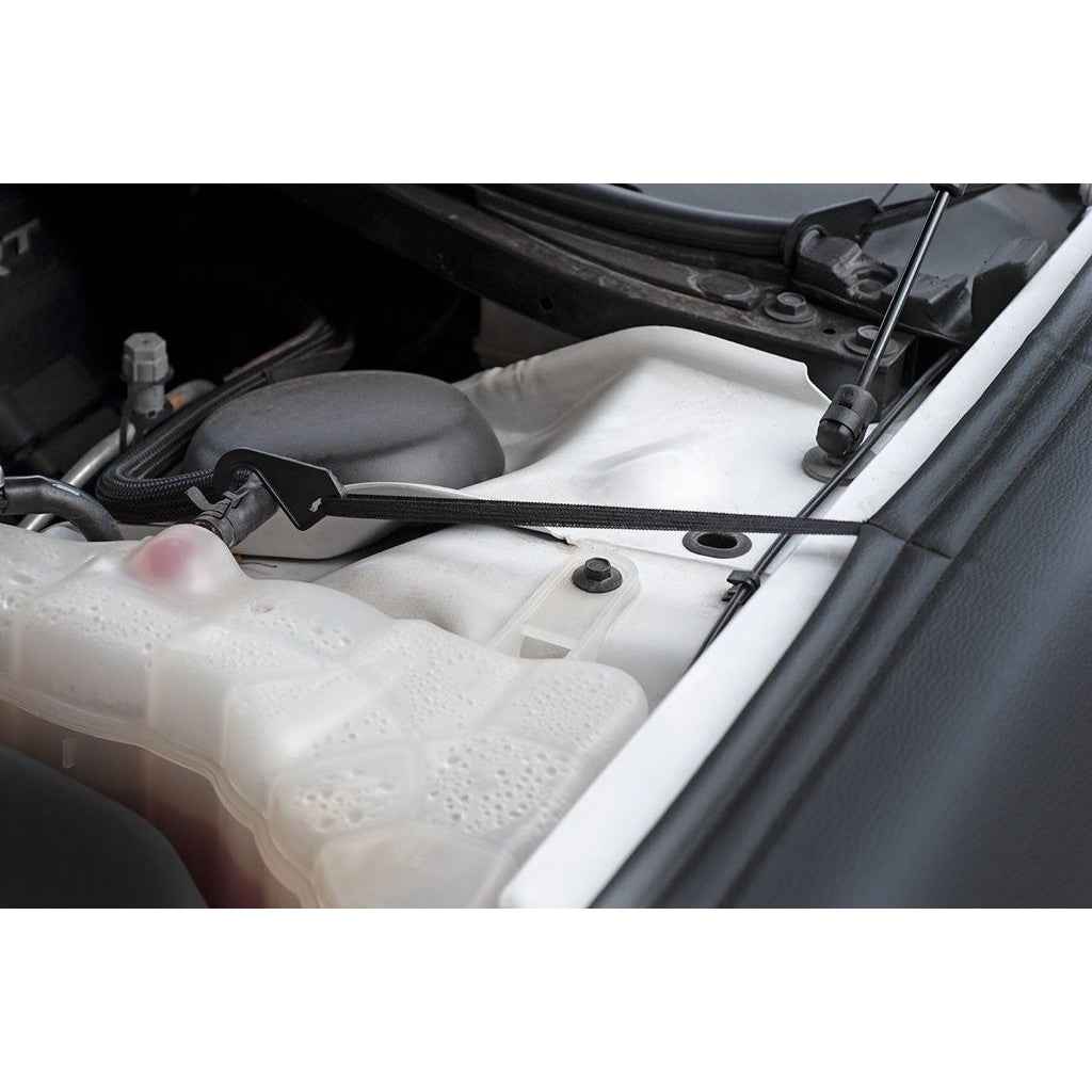 Husa protectie aripa auto, cu banda magnetica si 3 prinderi cu carlige, universala, din piele ecologica 10039