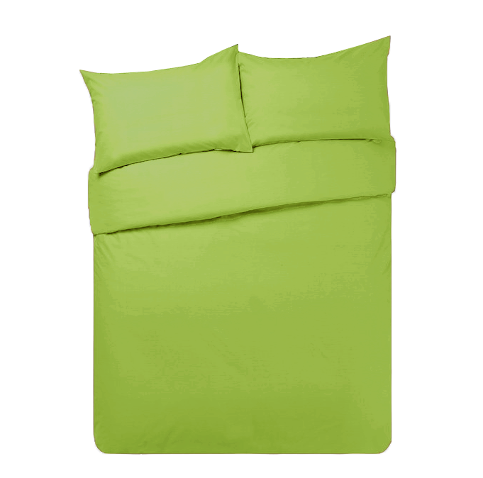Fata de perna, bumbac natural 100% verde mat - 1 bucata - MetruPatrat.ro