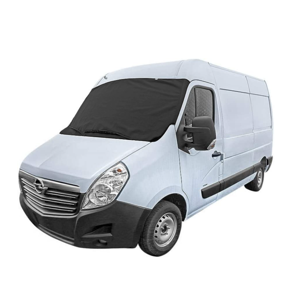 Husa parbriz antiinghet, impermeabila, pentru masini mari, utilitare, tip microbuz, monovolum, impotriva zapezii si a mizeriei, dimensiuni 245 cm x 175 cm