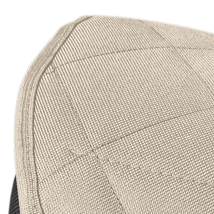 Set 2 huse de protectie tetiere auto, matlasate, impermeabile, lavabile, crem